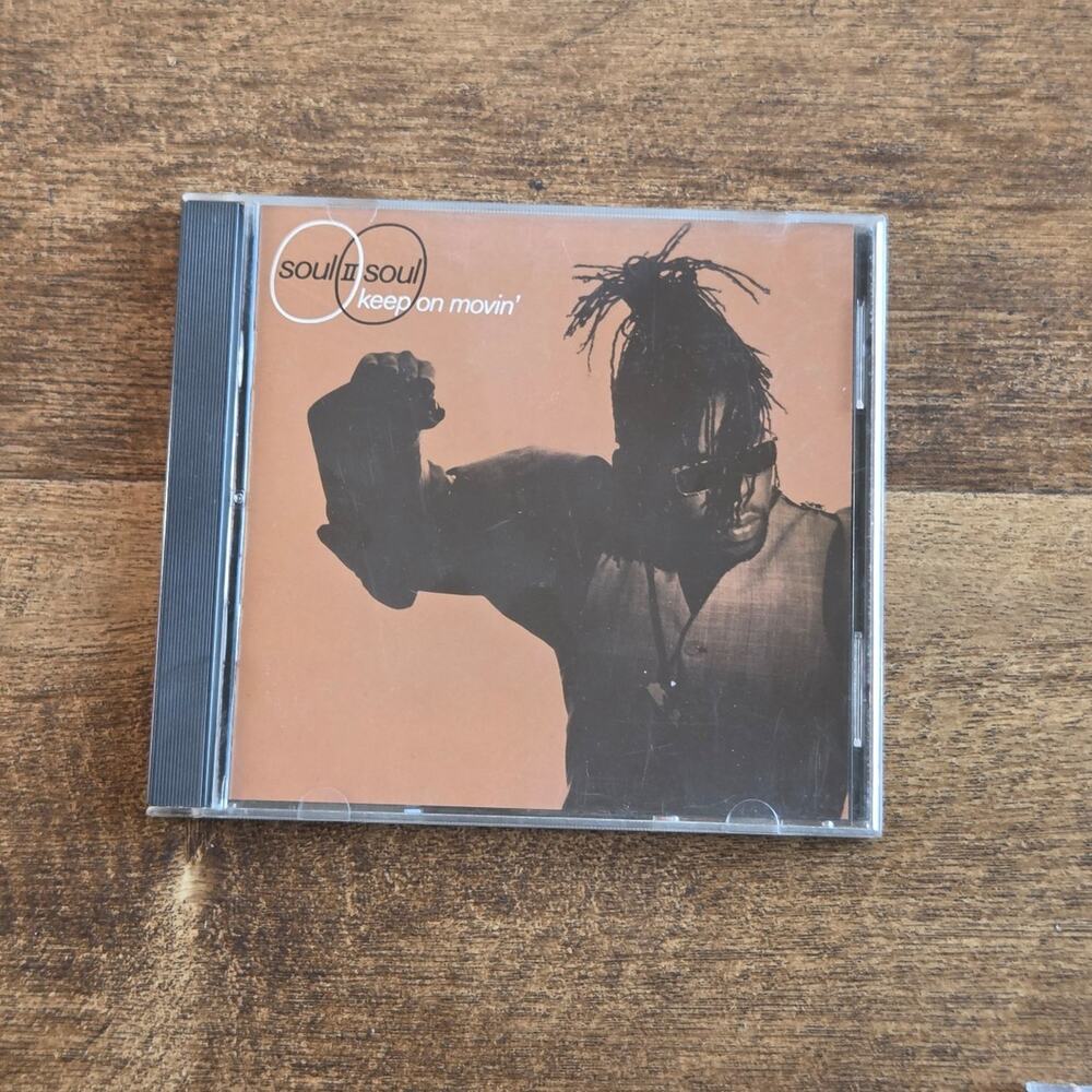 Vtg 1989 Soul II Soul Keep On Movin' CD
